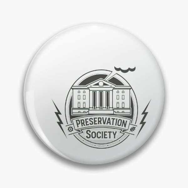 Item preview, Vintage Preservation Society Emblem designed and sold by Noheqa.