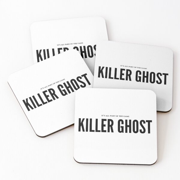 Item preview, Killer Ghost Tagline w/ Title - Black Font designed and sold by DevinCoonsMerch.