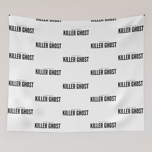 Item preview, Killer Ghost Tagline w/ Title - Black Font designed and sold by DevinCoonsMerch.
