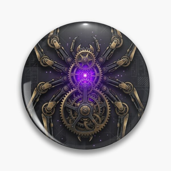 Item preview, Geometric Gear Spider 1 designed and sold by Studio77-Gothic.
