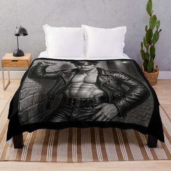 Item preview, 1940s Vintage Leather Bar Back Alley Daddy San Francisco Pride Tom of Finland Tribute Graphic Design designed and sold by ItsAKinkThing.