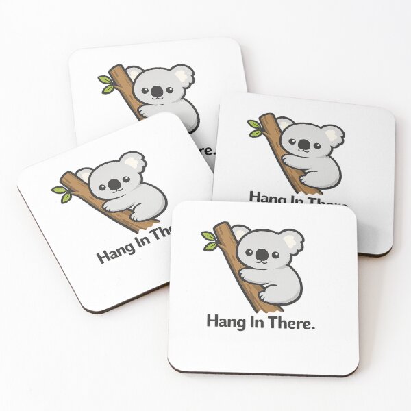Item preview, Adorable Koala Hugging Tree - Hang In There designed and sold by HorizonTrail.