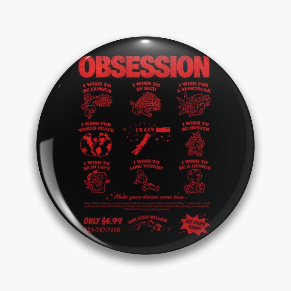 Item preview, The Obsession film merch is the greatest I've ever seen designed and sold by STVSpinsDesign.