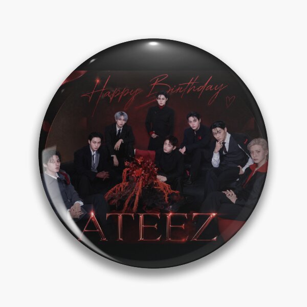 Item preview, Happy BIRTHDAY ATEEZ KPOP designed and sold by jaofnn.