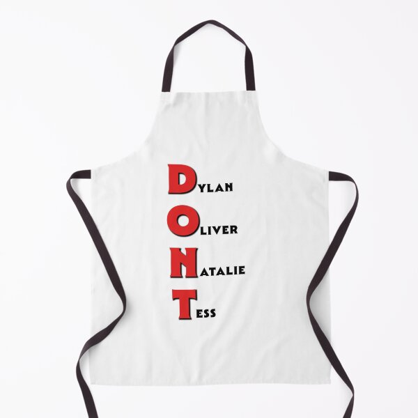 Item preview, DON'T Characters Black Font designed and sold by DevinCoonsMerch.
