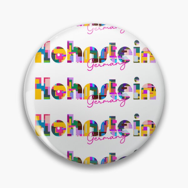 Item preview, Hohnstein, Germany, Vibrant Abstract City Typography Art designed and sold by Wanderful-roads.