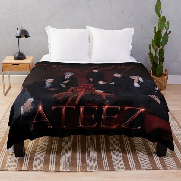 Item preview, Happy BIRTHDAY ATEEZ KPOP designed and sold by jaofnn.