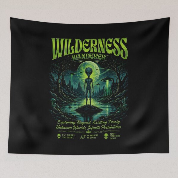 Item preview, RESIDENT ALIEN designed and sold by ALL ART .
