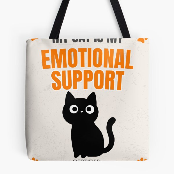 Item preview, My Cat Is My Emotional Support Certified Supervisor Funny Cat Lover Design designed and sold by Uvclick.