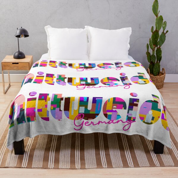 Item preview, Mittweida, Germany, Vibrant Abstract City Typography Art designed and sold by Wanderful-roads.
