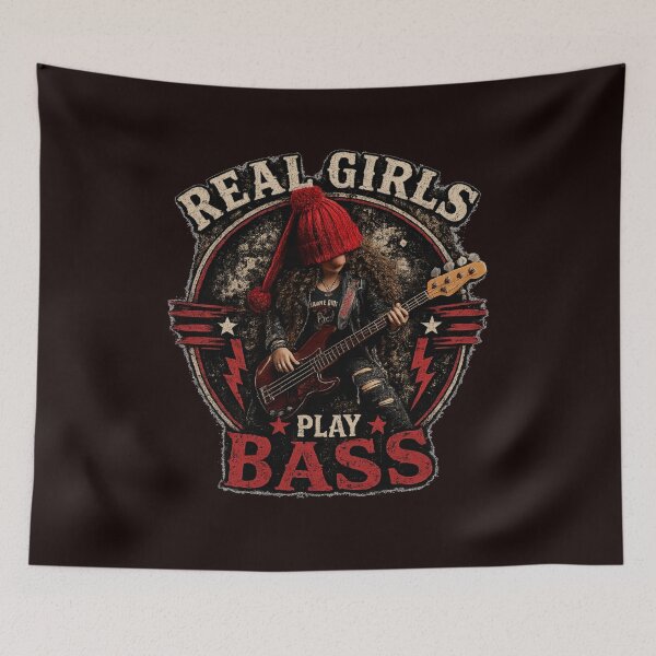 Item preview, Female Bass Guitarist Rocker Gnome designed and sold by LJBEYES.