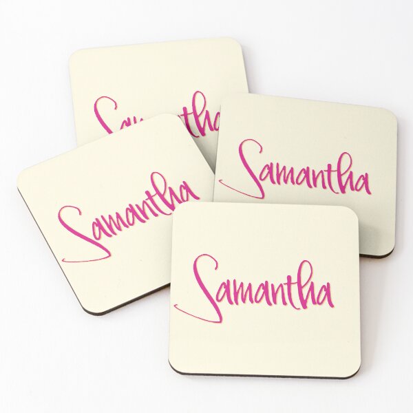 Item preview, SAMANTHA personalized type design designed and sold by CharlottePlaceArt.