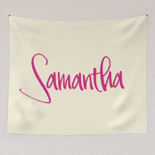 Item preview, SAMANTHA personalized type design designed and sold by CharlottePlaceArt.