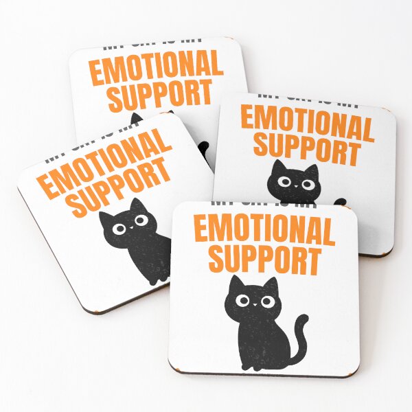 Item preview, My Cat Is My Emotional Support Certified Supervisor Cute Cat Design designed and sold by Uvclick.