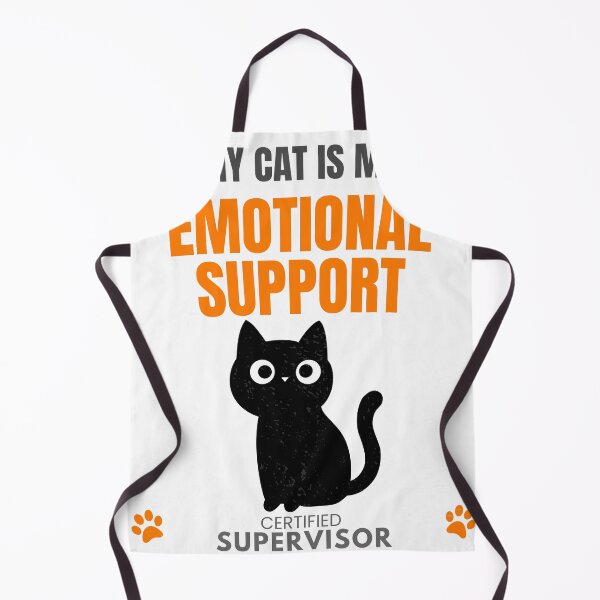 Item preview, My Cat Is My Emotional Support Certified Supervisor Cute Cat Design designed and sold by Uvclick.