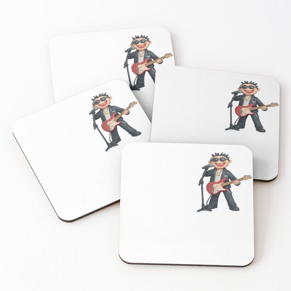 Item preview, dad Clay Punk Rocker - Stop Motion Guitarist designed and sold by Grump and Co.