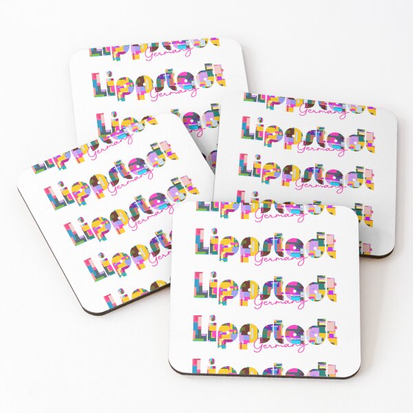 Item preview, Lippstadt, Germany, Vibrant Abstract City Typography Art designed and sold by Wanderful-roads.