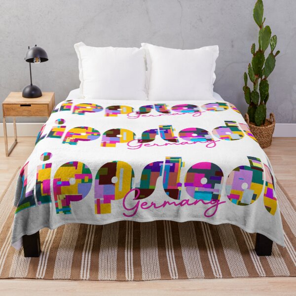 Item preview, Lippstadt, Germany, Vibrant Abstract City Typography Art designed and sold by Wanderful-roads.