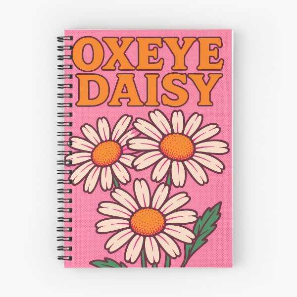 Item preview, Retro Pop Art Poster Illustration of Oxeye Daisy Flowers | Bold Wildflower Botanical Print with Bright White Blooms & Meadow Summer Aesthetic | Vintage Nature Wall Art Decor designed and sold by PaintedPixels01.