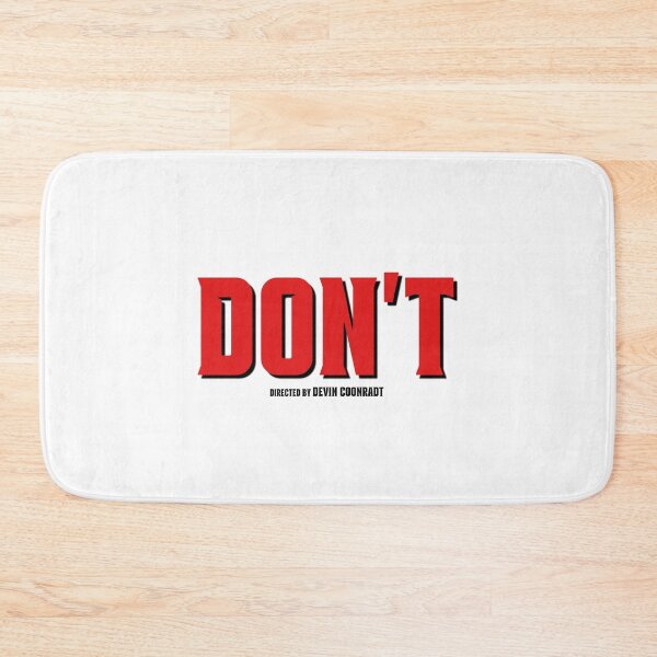 Item preview, DON'T Directed By (Black Font) designed and sold by DevinCoonsMerch.