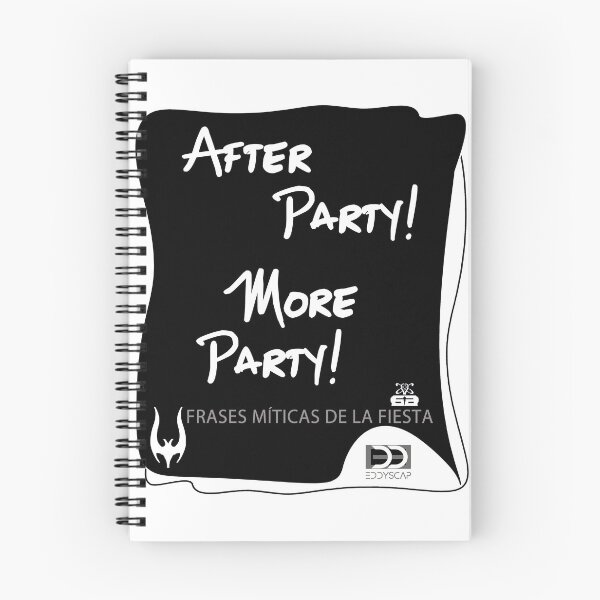 Item preview, 06-frases-after-party-more-party-arteddyscap designed and sold by ARTEDDYSCAP.