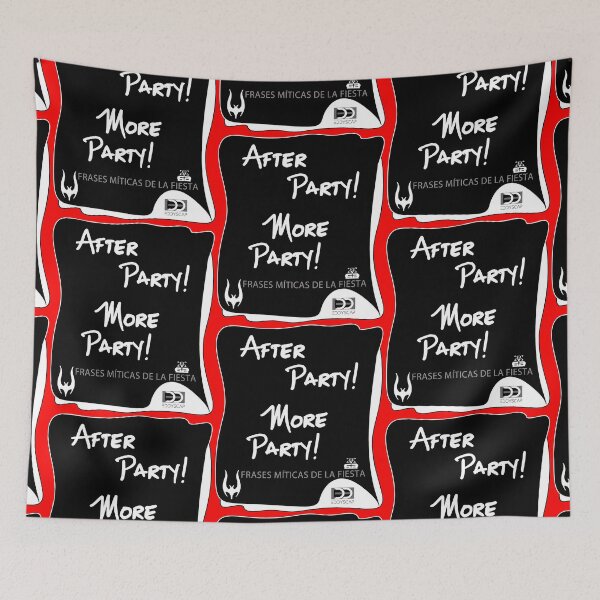 Item preview, 06-phrases-after-party-more-party-arteddyscap designed and sold by ARTEDDYSCAP.