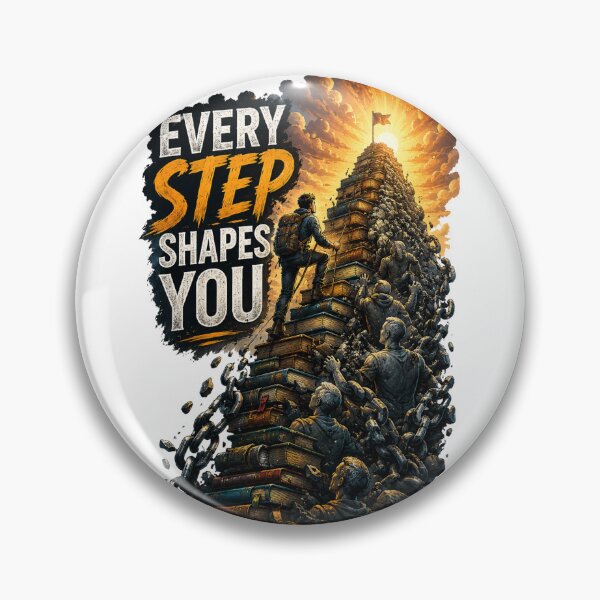 Item preview, Every Step Shapes You | Book Climber Motivational Design designed and sold by NatureHarmony16.