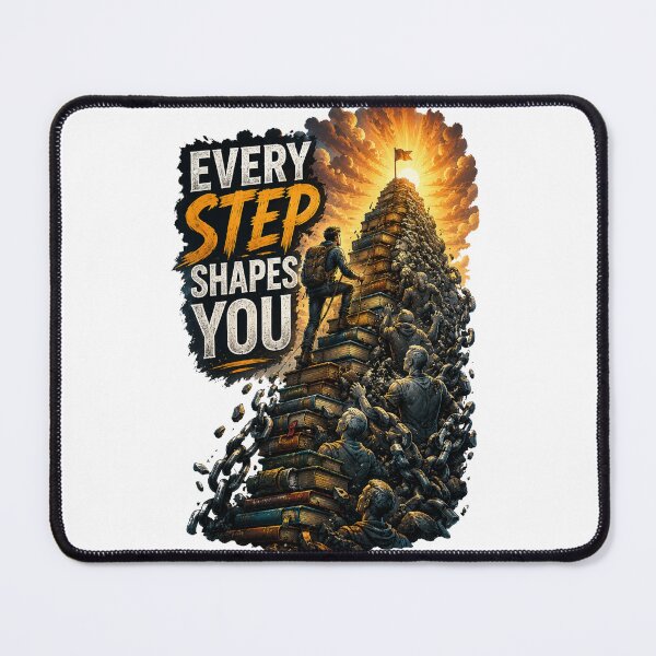 Item preview, Every Step Shapes You | Book Climber Motivational Design designed and sold by NatureHarmony16.