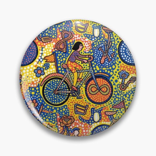 Item preview, Vibrant Cycling Journey Through Infinite Nets designed and sold by TwoDotsStudio.