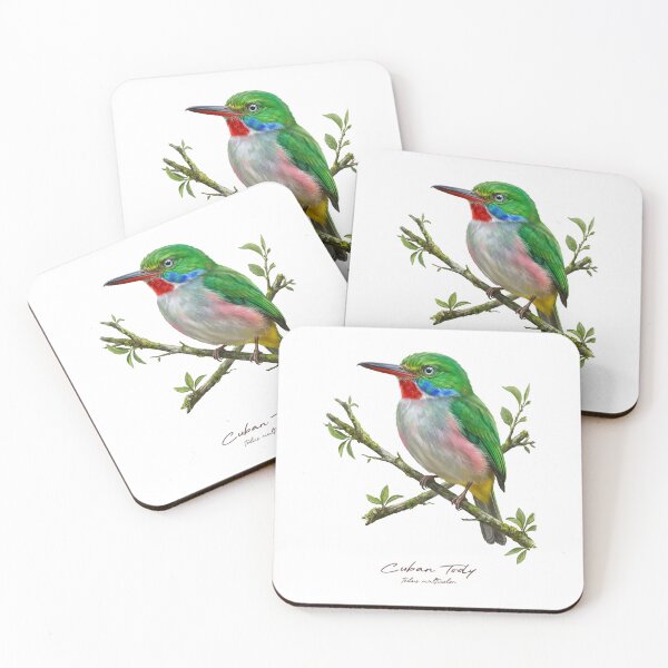 Item preview, Cuban Tody on Small Branch designed and sold by Takeda-art.