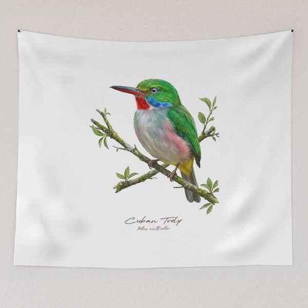 Item preview, Cuban Tody on Small Branch designed and sold by Takeda-art.