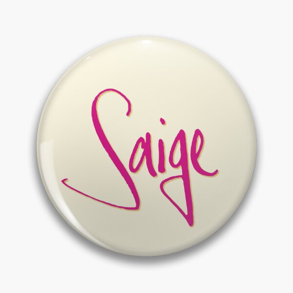 Item preview, SAIGE personalized type design designed and sold by CharlottePlaceArt.