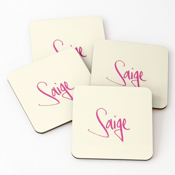 Item preview, SAIGE personalized type design designed and sold by CharlottePlaceArt.