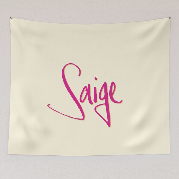 Item preview, SAIGE personalized type design designed and sold by CharlottePlaceArt.