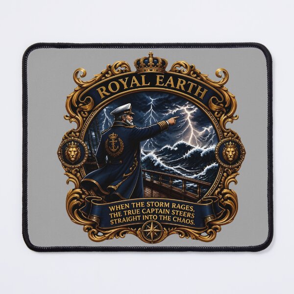 Item preview, Royal Earth Sea Captain Motivation designed and sold by RoyalEarthstore.