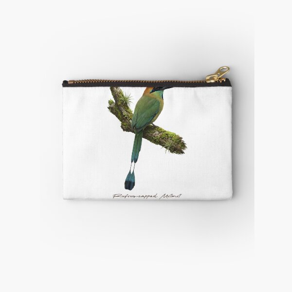 Item preview, Rufous-capped Motmot on Mossy Branch designed and sold by Takeda-art.