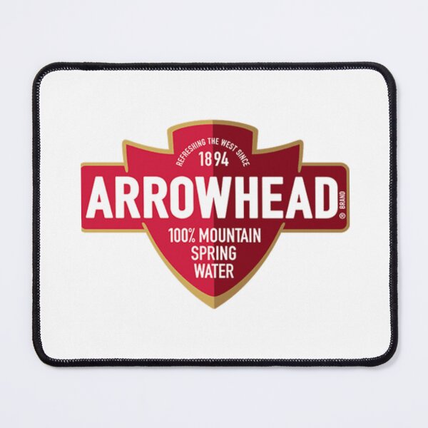 Item preview, Arrowhead 100 Percent Mountain Spring Water Vintage Shield Logo designed and sold by archeologiy.