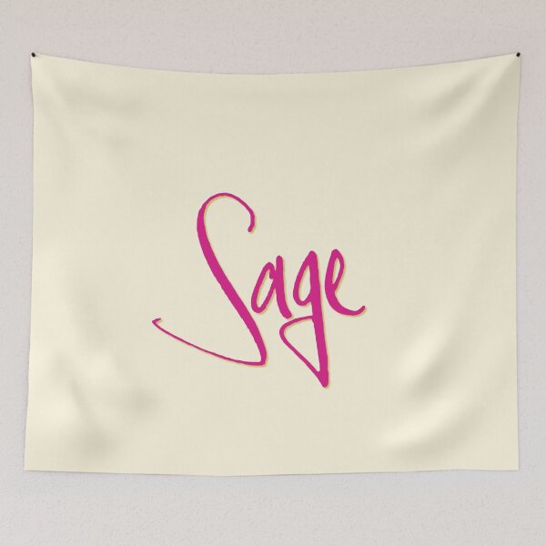 Item preview, SAGE personalized type design designed and sold by CharlottePlaceArt.