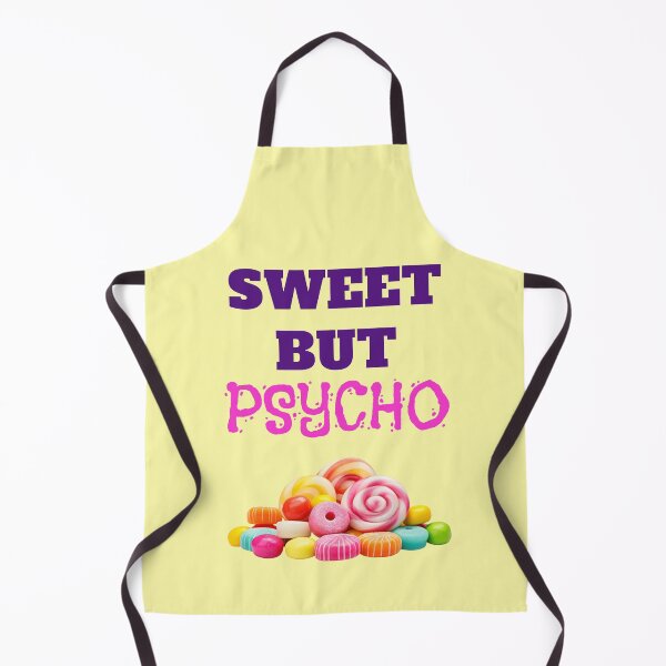 Item preview, Sweet but psycho saying with colorful candies designed and sold by Mauswohn.