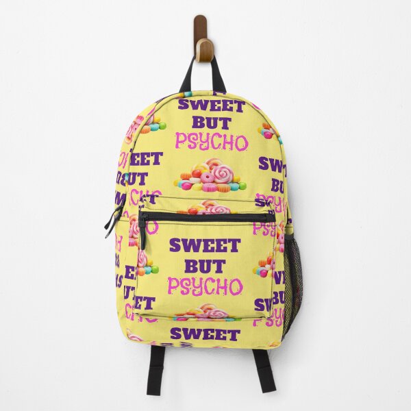 Item preview, Sweet but psycho saying with colorful candies designed and sold by Mauswohn.
