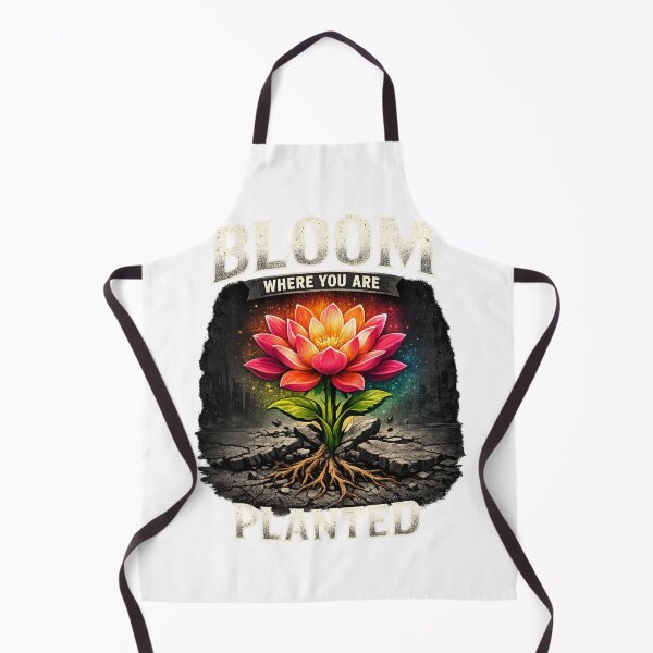 Item preview, Bloom Where You Are Planted | Lotus Flower Resilience designed and sold by NatureHarmony16.