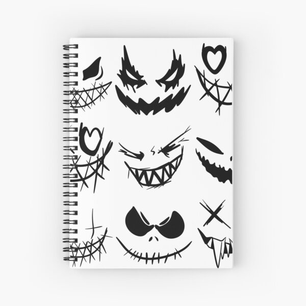 Item preview, Spooky Scary Creepy Smiles Gothic Grunge Face Elements Pack designed and sold by LYAN-STORE.