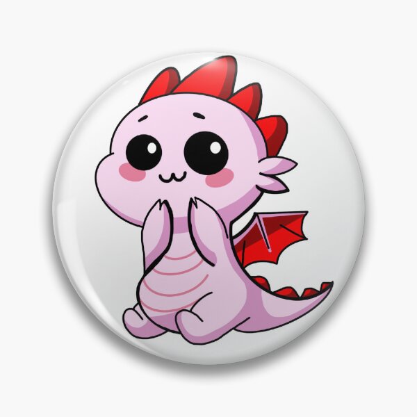 Item preview, Cute Pink Baby Dragon Kawaii designed and sold by Pryhozha.