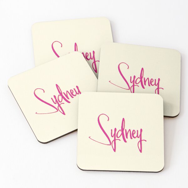 Item preview, SYDNEY personalized type design designed and sold by CharlottePlaceArt.