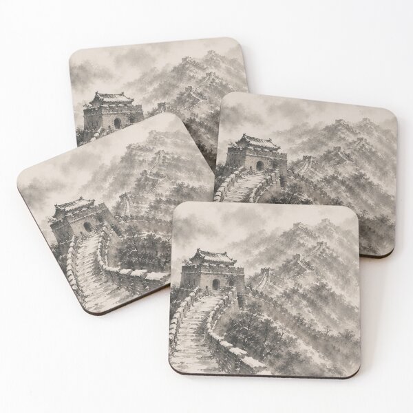 Item preview, Great Wall of China in Winter designed and sold by Kipepeo2025.