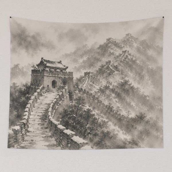 Item preview, Great Wall of China in Winter designed and sold by Kipepeo2025.