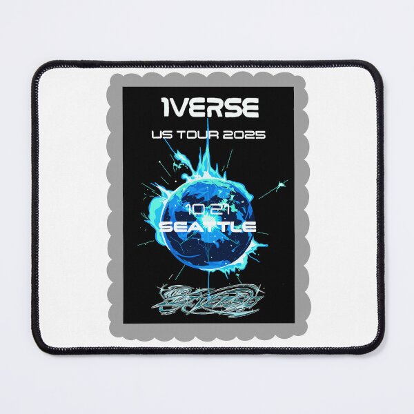 Item preview, 1Verse- 1st Verse Seattle Tour Stamp designed and sold by BooMPop-Designs.