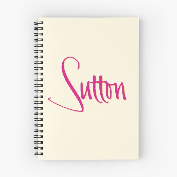 Item preview, Diseño tipográfico personalizado SUTTON designed and sold by CharlottePlaceArt.