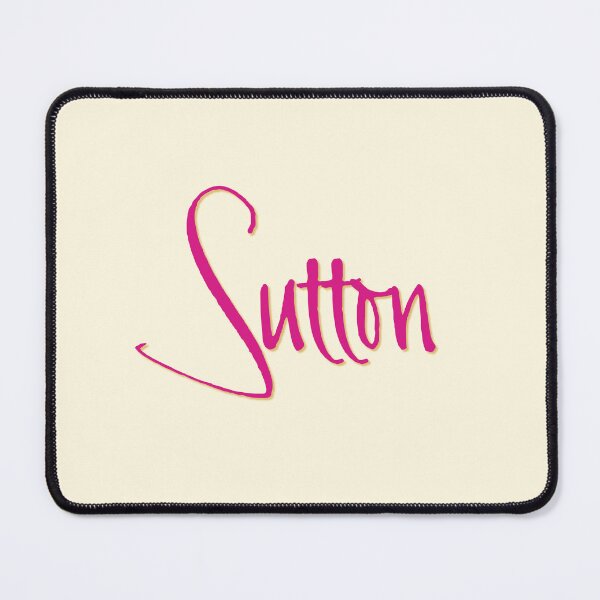 Item preview, SUTTON personalized type design designed and sold by CharlottePlaceArt.