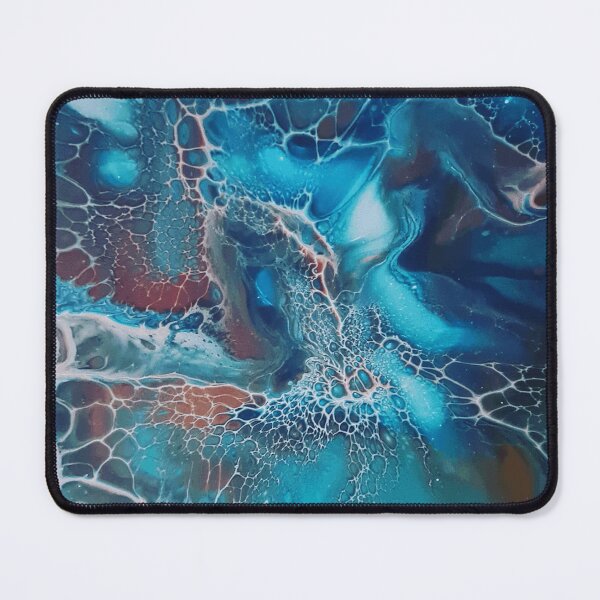 Item preview, Teal Copper Original Fluid Art designed and sold by Careyfmason.